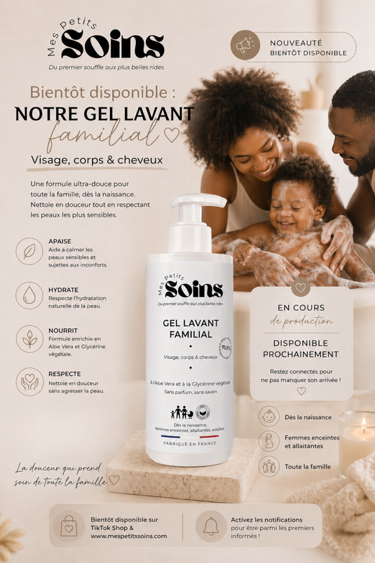 Translation missing: fr.Gel Lavant Familial - Visage, Corps &amp; Cheveux 200ml (PRECOMMANDE)